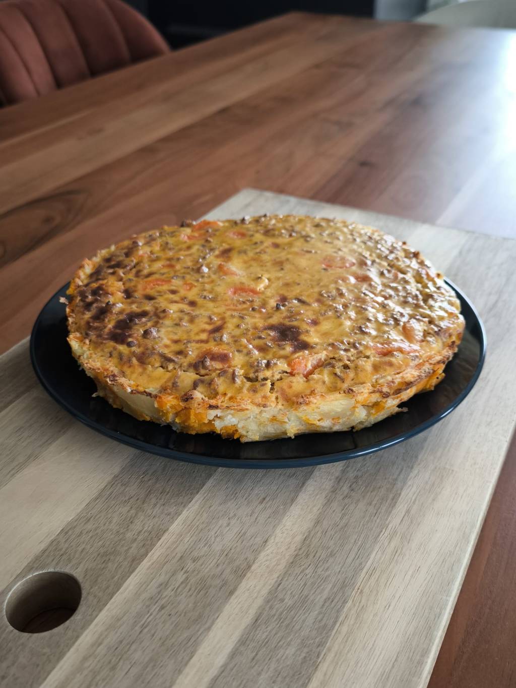 Quiche with Potato & Sweet Potato&nbsp;Crust