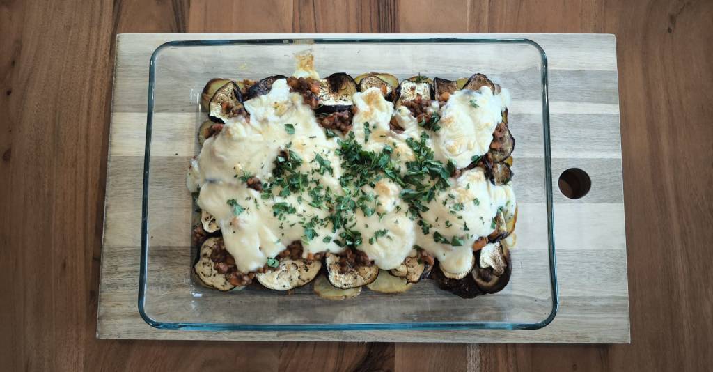 Greek-Style Lentil Moussaka