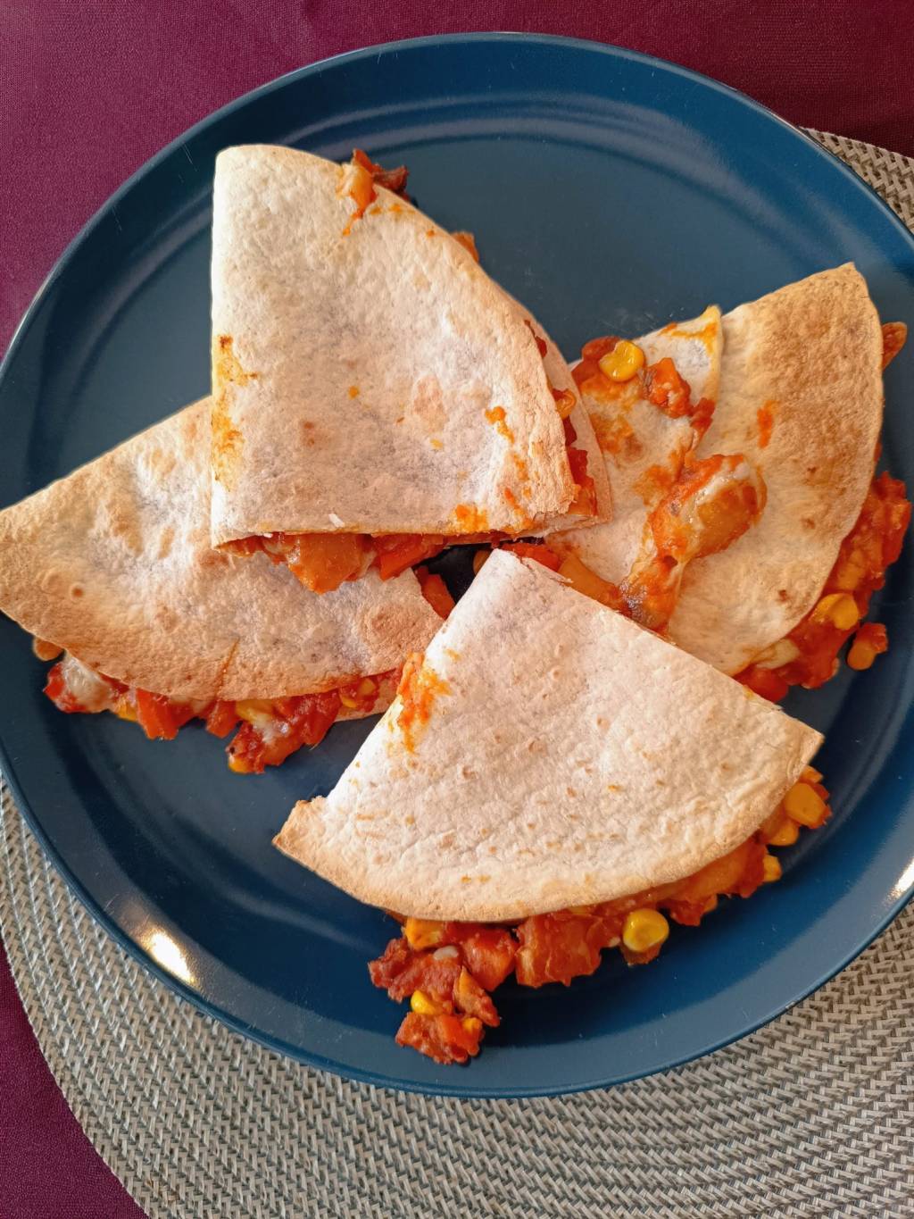 Veggie-Packed BBQ Bean&nbsp;Quesadillas